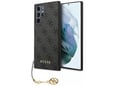GUESS ovitek za Samsung Galaxy S24 Ultra 5G, siva, GUHCS24LGF4GGR