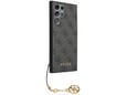 GUESS ovitek za Samsung Galaxy S24 Ultra 5G, siva, GUHCS24LGF4GGR