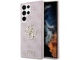 GUESS ovitek za Samsung Galaxy S24 Ultra 5G, roza, GUHCS24L4GMGPI