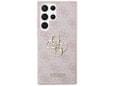 GUESS ovitek za Samsung Galaxy S24 Ultra 5G, roza, GUHCS24L4GMGPI