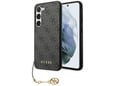 GUESS ovitek za Samsung Galaxy S24 5G, siva, GUHCS24SGF4GGR