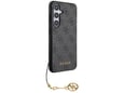 GUESS ovitek za Samsung Galaxy S24 5G, siva, GUHCS24SGF4GGR