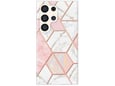 CHAMELEON ovitek za gumiran TPU Samsung Galaxy S24 Ultra, pink marble