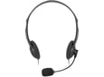 DEFENDER naglavne žične gaming slušalke z mikrofonom Aura HN-102 (63102), črna