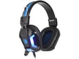 SADES naglavne žične gaming slušalke z mikrofonom Element SA-702, črna/modra