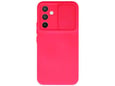 ONASI silikonski ovitek Lens Cover za Samsung Galaxy A15 5G, roza