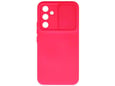 ONASI silikonski ovitek Lens Cover za Samsung Galaxy A15 5G, roza