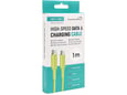 CHAMELEON USB kabel 3.1, USB-C/USB-C, 1m