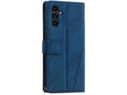 CHAMELEON preklopna torbica za Samsung Galaxy A05s, modra, WLGO-Lines