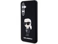 KARL LAGERFELD silikonski ovitek IML NFT Karls Full Body za Samsung Galaxy S24 Plus 5G, črna, KLHCS24MSNIKBCK