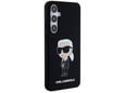 KARL LAGERFELD silikonski ovitek IML NFT Karls Full Body za Samsung Galaxy S24 Plus 5G, črna, KLHCS24MSNIKBCK