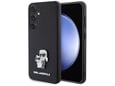 KARL LAGERFELD ovitek IML NFT Full Bodies Saffiano za Samsung Galaxy S24 Plus 5G, črna, KLHCS24MPSAKCMPK