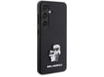 KARL LAGERFELD ovitek IML NFT Full Bodies Saffiano za Samsung Galaxy S24 Plus 5G, črna, KLHCS24MPSAKCMPK