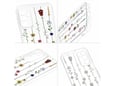 ONASI ovitek Clear Case Garden za Samsung Galaxy A35, prozorna