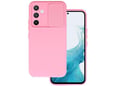 ONASI silikonski ovitek Lens Cover za Samsung Galaxy A35, roza