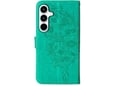 CHAMELEON preklopna torbica za Samsung Galaxy A35, turkizna, WLGO-Butterfly