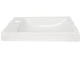 KERRA nadpultni umivalnik Rimini L, 43x23,5 cm, keramika, bela