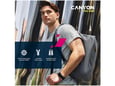 CANYON nahrbtnik za prenosni računalnik CSZ-01, 15.6", siva, CNE-CSZ01GY01