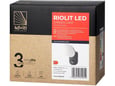 Adviti Led svetiljka sa senzorom spoljna 15W 1100Lm 4000K IP65 Riolit