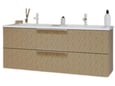 TBOSS kopalniška omarica z umivalnikom Carvea, 120×51,5×47 cm