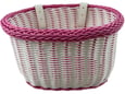 Korpa za bicikl roze