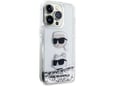 KARL LAGERFELD ovitek Original za iPhone 15 Pro, prozorna, KLHCP15LLDHKCNS