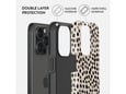 BURGA silikonski ovitek Tough za iPhone 15 Pro, mandljev latte