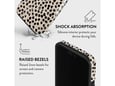 BURGA silikonski ovitek Tough za iPhone 15 Pro, mandljev latte