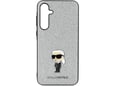 KARL LAGERFELD ovitek Karl full body za Samsung Galaxy A35, srebrna, KLHCSA35GCNPSG