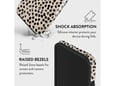 BURGA silikonski ovitek Tough za iPhone 15, mandljev latte