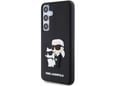 KARL LAGERFELD silikonski ovitek IML NFT Karls Full Body za Samsung Galaxy S24 Plus 5G, črna, KLHCS24M3DRKCNK