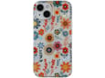 ONASI silikonski ovitek Hippie Flower za Samsung Galaxy A15 5G, oranžna