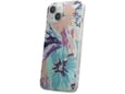 ONASI silikonski ovitek Flower Fantasy za iPhone 15, mint