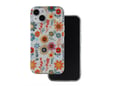 ONASI silikonski ovitek Hippie Flower za Samsung Galaxy A05s, oranžna