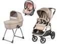PEG PEREGO voziček 3v1 Veloce TC Belvedere Lounge, Mon Amour