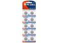 PKCELL alkalna baterija, AG10, LR54, 189, L1130, LR1130, 1.5 V, 10 kos