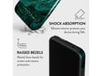 BURGA silikonski ovitek Tough za Samsung Galaxy A35, smaragdna