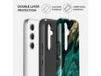 BURGA silikonski ovitek Tough za Samsung Galaxy A55, smaragdna