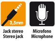 Lampa Accessories Stereo slušalice sa mikrfofonom