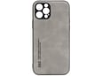 CHAMELEON ovitek za gumiran Cloudy Apple iPhone 12 Pro, siv