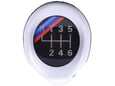 888 Car Accessories Bmw ručica menjača sa 6 brzina sa m logom silver mat/hrom