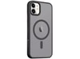 TACTICAL silikonski ovitek MagForce za iPhone 11, prozorno črna