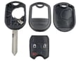 888 Car Accessories Kućište oklop ključa 5 dugmeta za ford econoline 2008-2013/ e150/e250/e350/ford edge 2007-2015/ford