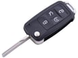 888 Car Accessories Kućište oklop ključa 2 dugmeta za audi