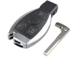 888 Car Accessories Kućište oklop ključa 3 dugmeta za mercedes
