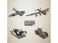 Heel tread Čarape poklon pakovanje british icons 4kom