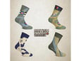 Heel tread Čarape poklon pakovanje british icons 4kom