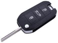 888 Car Accessories Kućište oklop ključa 3 dugmeta hu83 za peugeot