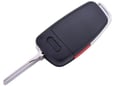 888 Car Accessories Kućište oklop ključa 3 dugmeta za audi