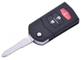 888 Car Accessories Kućište oklop ključa 3 dugmeta za mazdu